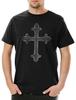 Christian Cross I Men's T-Shirt Christian Cross Jesus Messiah Messiah
