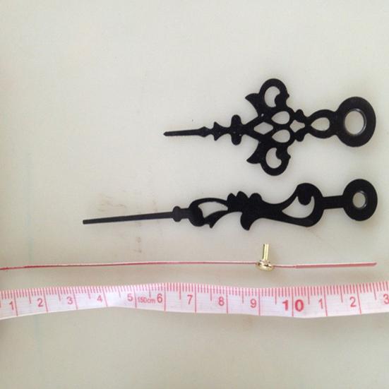 1Set Wall Clock Movement Non-Slip Sturdy Plastic Clock Cross Stitch Movement for Repairing