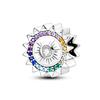 100% Rame Zircone Scintillante Occhio del Diavolo Occhio di Horus Auguri Migliori Portafortuna Perline Adatte a Braccialetti da 3 mm Gioielli Fai da Te