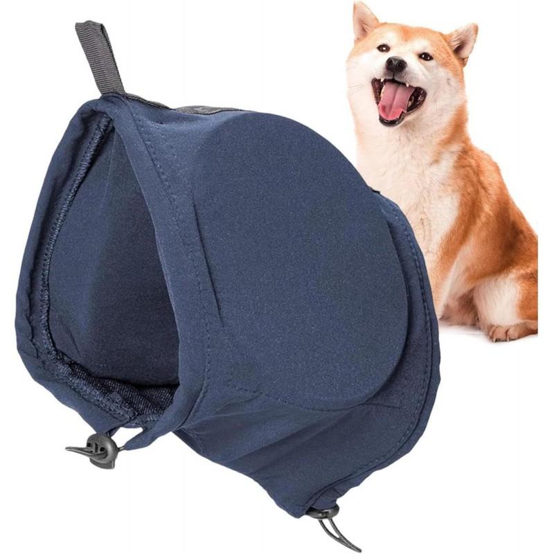 Dog Calming Hood With Noise Reduction Ear Cover Thunder Anxiety Relief Indoor Outdoor Use