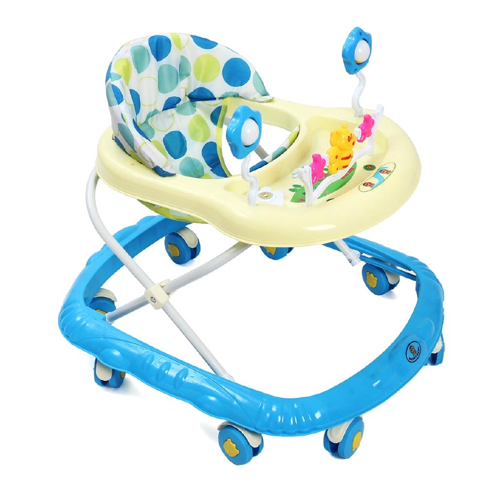 New 6-18 Months Baby Walker Baby Balance First Steps Walker Kids Toddler Early Educational Trolley Learning To Stand Walker