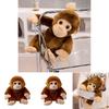 Niedlicher Affe Plüschtier Puppe Stofftier für Jungen Affenförmiges Geschenk 17cm Höhe
