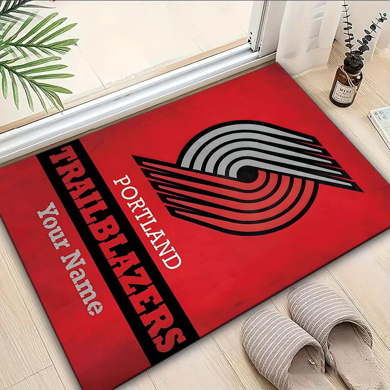 Custom Name Rug Trail Blazers Logo Area Rug Suitable for Indoor And Outdoor,Carpets for Homes, Offices,Living Rooms,Home Decor,Christmas Gift