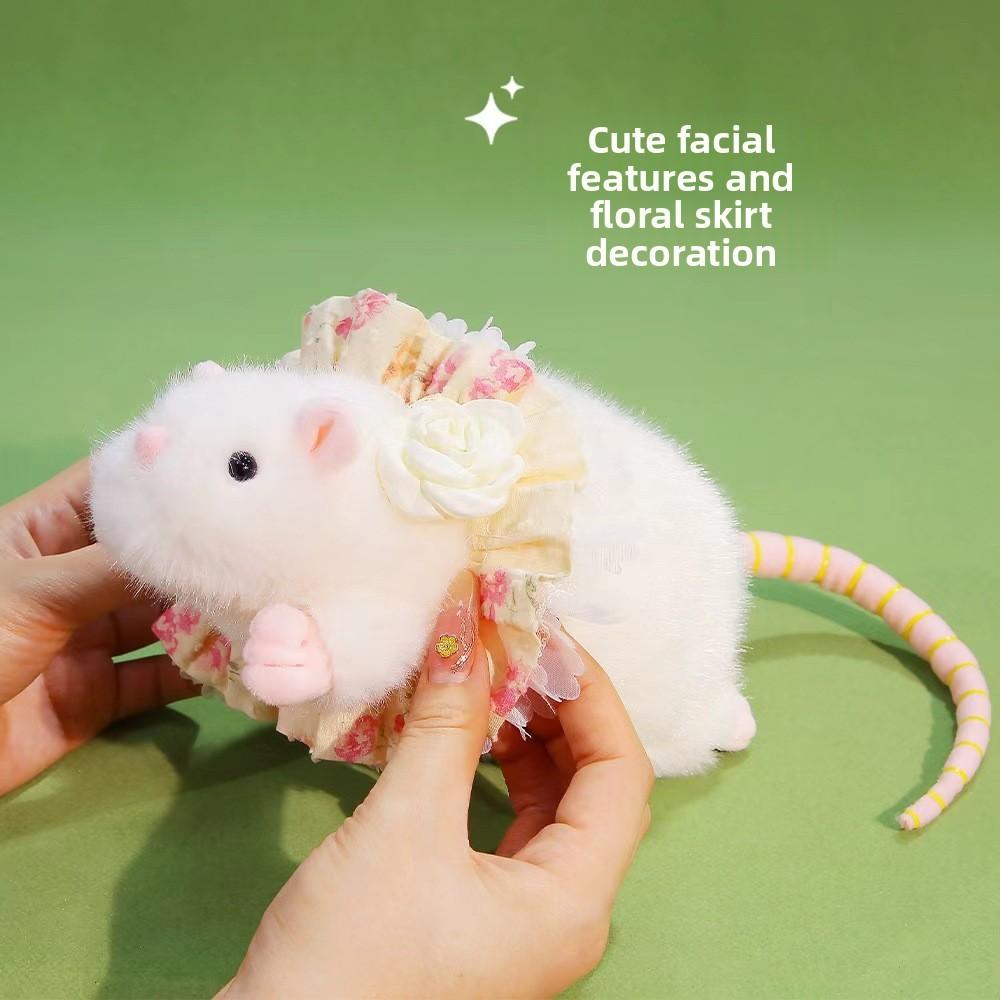 Plush Mouse Toy With Pp Cotton Filling For Kids Birthday Gift And Comfort