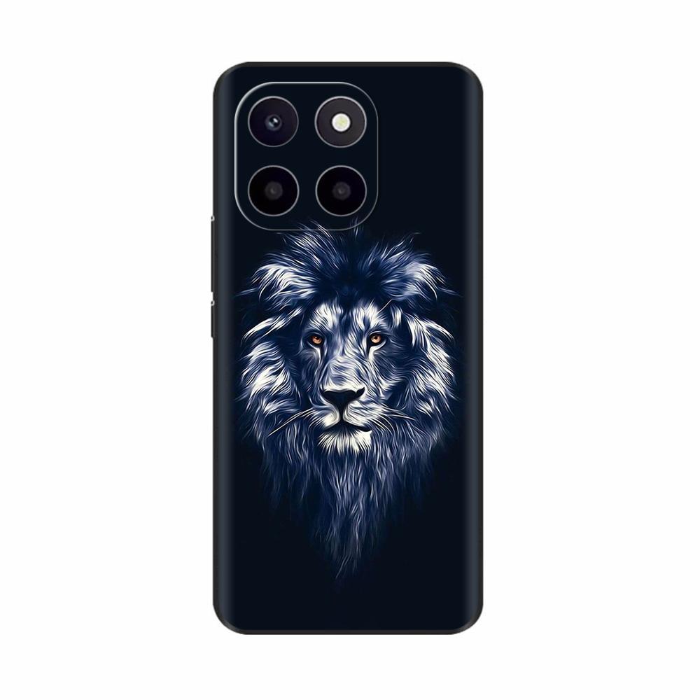 Pro Honor X6c Pouzdro Roztomilé TPU Silikonové Pouzdra na Telefon Pro Honor X6c Zadní Kryt HonorX6c X 6C Tištěná Květina Měkký Silikon Coque Fundas