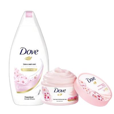 Cherry Blossom Shower & Scrub Set