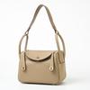 2024 Genuine Leather Lindy Handbag: Stylish, Large-Capacity Shoulder Bag for Women
