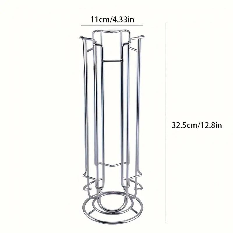 

Large Capacity 24-Capsule Coffee Holder Metal Rack