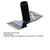 Long Handle Weed Puller Tool Heavy-Duty 2-in-1 Weeding Tool Hand Weed Rake And Hoe for Easy Weeding Soil Loosening Digging in Garden Yard Lawn