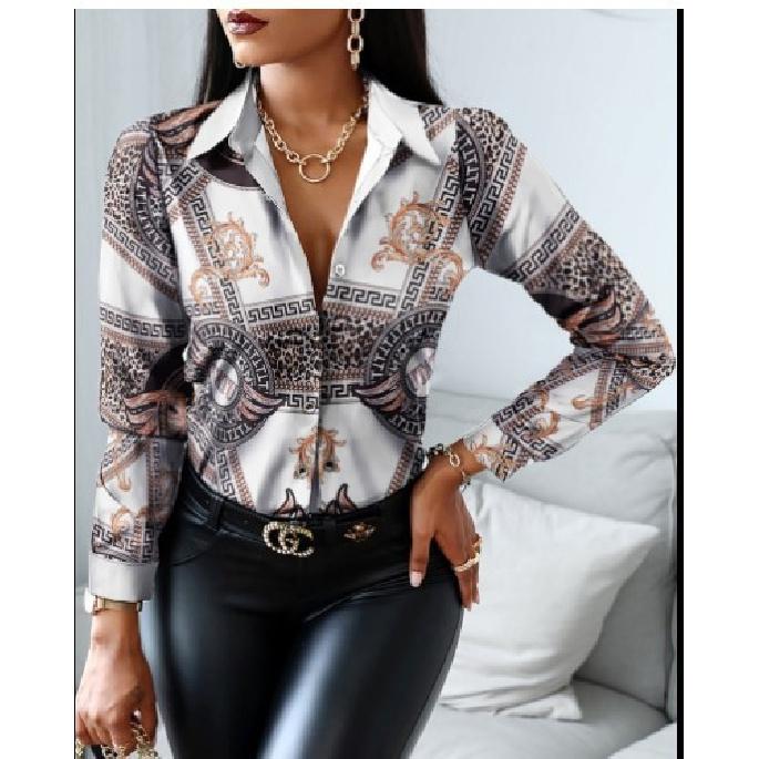 Spring And Autumn New Women'S Versatile Long Sleeve Daily Business Commuter Elegant Comfort Sexy Bottom Shirt Top