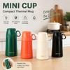 Insulated Stainless Steel Water Bottle Portable Vacuum Flask Thermal Sports Mug with Lid for Outdoor Travel Camping Mini Cup