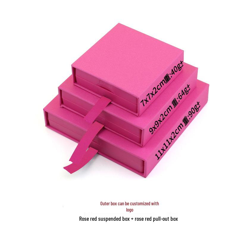 Transparent Anti-Oxidation Jewelry Storage Box for Earrings and Necklaces