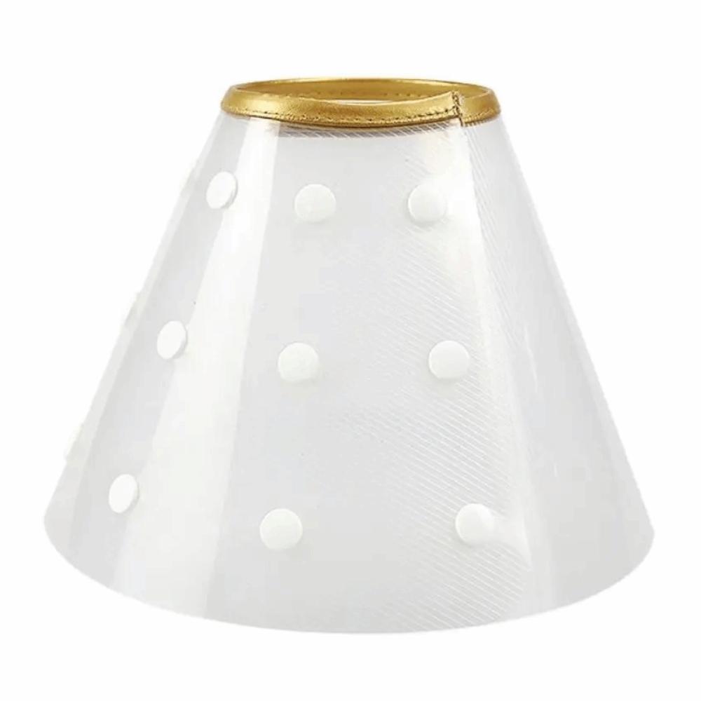 Plastic Pet Protective Collar Transparent Elizabethan Collar Cat Recovery Collar Wound Protection