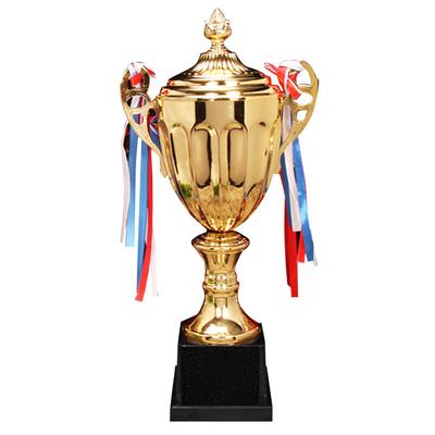 Trophäenpokal Metalltrophäe Auszeichnung Groß Gold Leistungstrophäen Skulptur Trophäen für Gewinner Kinder und Erwachsene