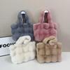 Autumn/Winter 2025 Furry Handbag: Versatile Large-Capacity Crossbody Tote
