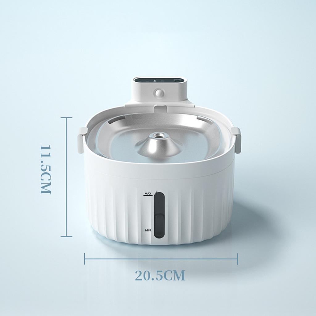 Pet Water Fountain Automatic Circulating Drinking Bowl Wireless Cat Drinking Feeder Intelligent Sensor Moving Non-Electric