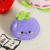 Cartoon Fruit Plush Brooch Pendant - DIY Accessory & Decoration