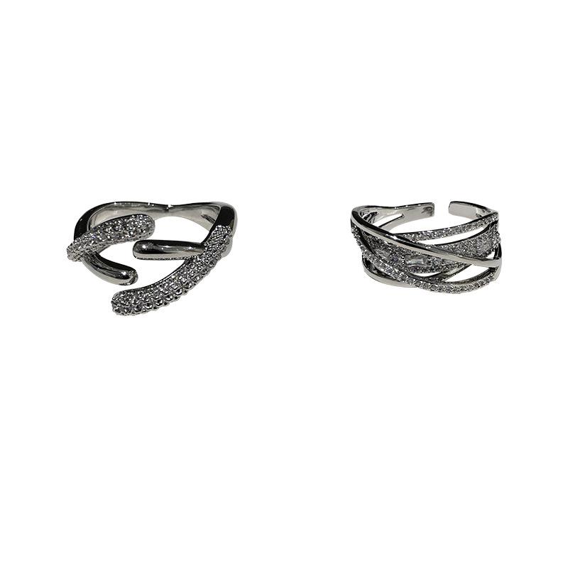 Niche Design, Cold Wind, Advanced Adjustable Index Finger Opening, Light Luxury, Advanced Sense Ring, Women'S Fashion Personality