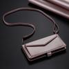 Wallet Case For Samsung Galaxy A17 A37 A57 A06 A16 A26 A36 A56 A15 A35 A55 A14 A34 A54 A13 A33 A53 A52 A72 Lanyard Leather Cover