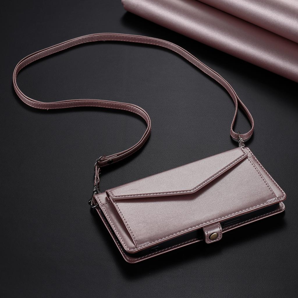 Wallet Case For Samsung Galaxy A17 A37 A57 A06 A16 A26 A36 A56 A15 A35 A55 A14 A34 A54 A13 A33 A53 A52 A72 Lanyard Leather Cover