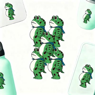 Portland Frosch Protestierer Aufkleber Set Wasserdichte Vinyl Stoßstangenaufkleber Portland Wut Widerstand Humor Frösche