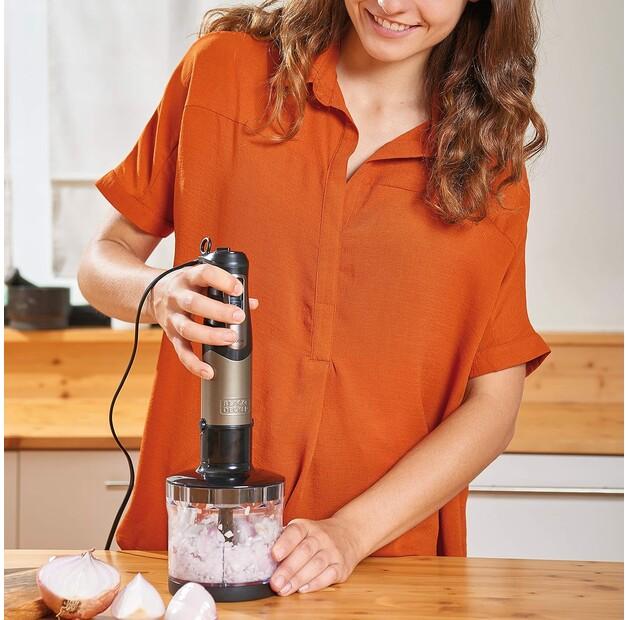 Immersion Blender Black&Decker BXHBA1000E with Attachments (ES9160040B)