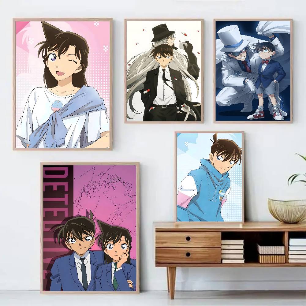 D-DETECTIVE Conan ANIME Poster Leinwandbild Poster Mit Drucken Haus Schlafzimmer Wohnzimmer Dekoration Geschenk