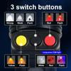 99000LM High Power Flashlight 3 Light Source Rechargeable Torch With Yellow Light Outdoor Work Camping Lantern Zoom Torch Light