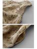 Xin Xing 2025 Summer Floral Cotton Linen Sleeveless Long Dress