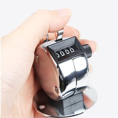 Compteur portatif à 4 chiffres, Mini comptage manuel numérique mécanique