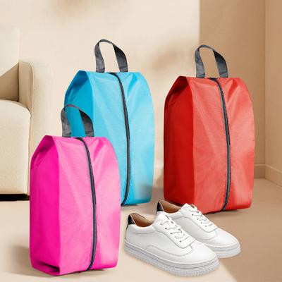 Staubdichte, wasserdichte Aufbewahrungstaschen für Schuhe, tragbare Reise-Schuhtasche aus Nylon