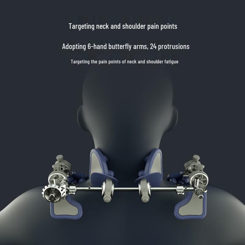 Dis 3D Kneading Neck and Shoulder Massager Pillow