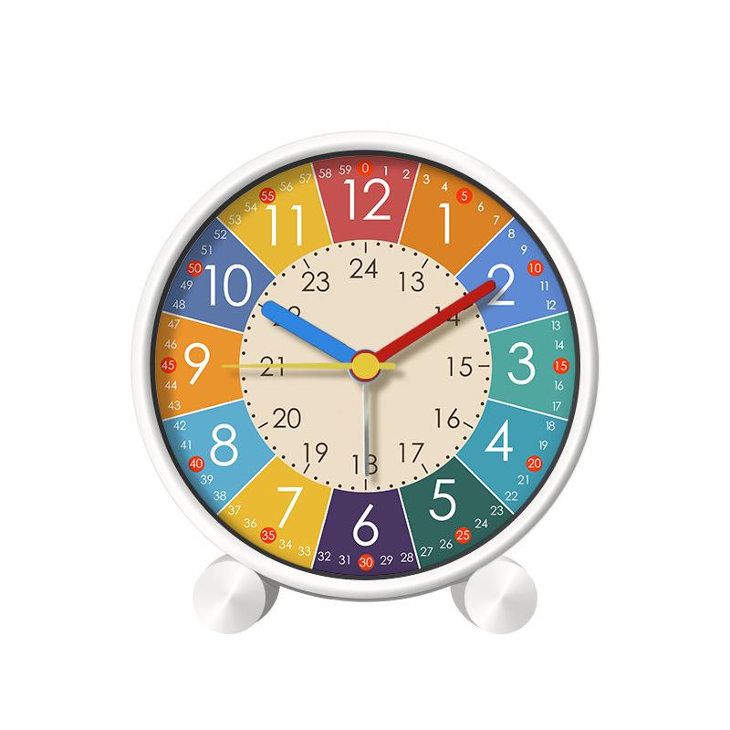 

Creative Children S Alarm Clock For Students Bedroom Desktop Kids Early Childhood Alarm Clock Mute as the picture