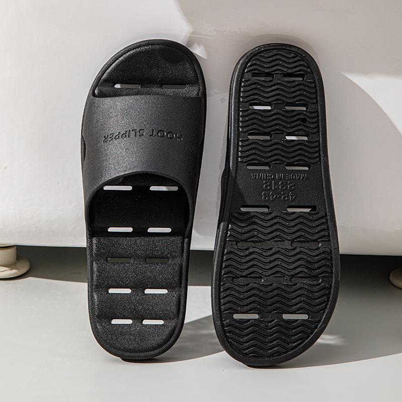 Bathroom leaking slippers hotel home couple simple home bath bathroom hollow nonslip hotel shoe support men