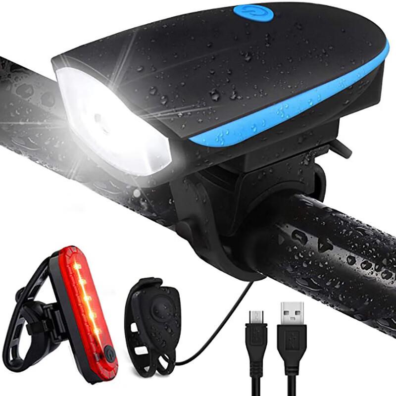 Lishi Waterproof Mountain Bike Light Set