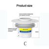 Silicone Sewer Pipe Sealing Ring Water Pipe Plug Floor Drain Anti Odor Sewer Seal Stopper Shower Drainer Bathroom Accessories