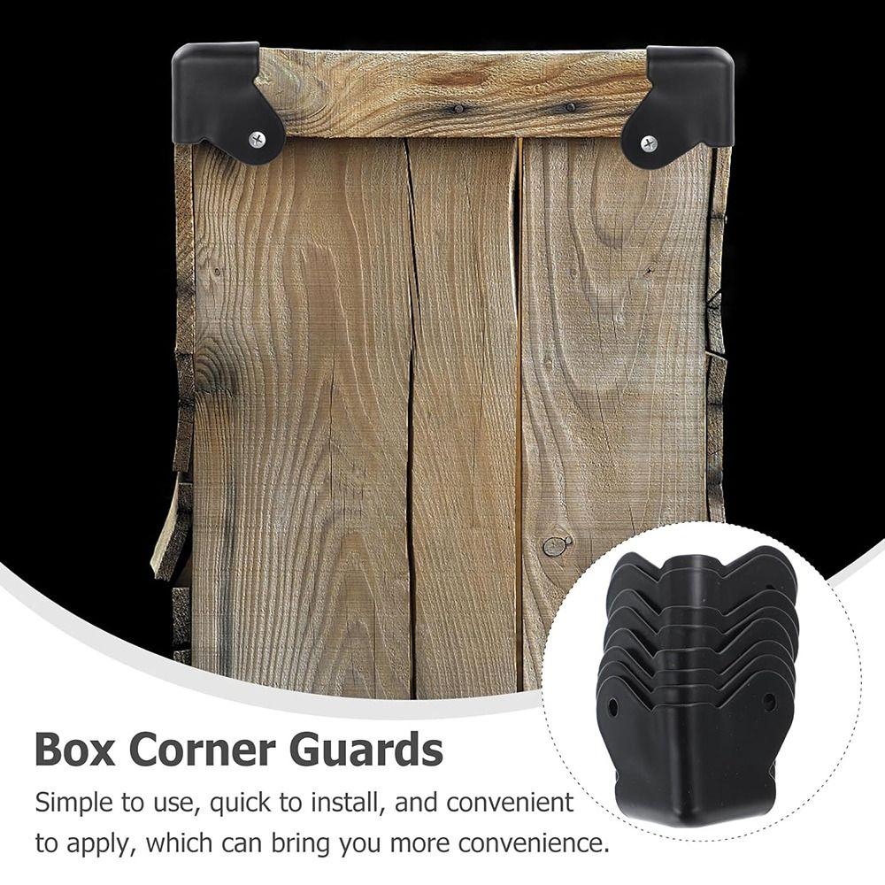 Iron Corner Covers Black Speaker Corner Protectors Iron Corner Covers Box Corner Decor Speaker Accessories