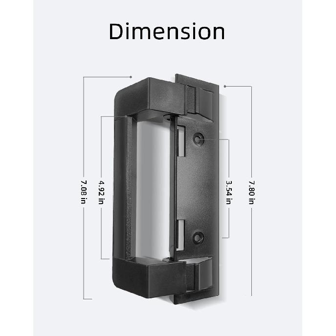 2025 Upgraded 332900 RV Refrigerator Door Handle Holder Compatible With Dometic 332.900 S,Std Dr Handle Combo-6/8 Amii DM2672, DM2682, DM2872,