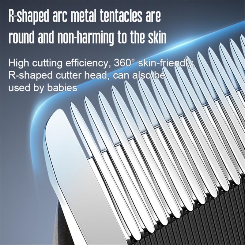 Rechargeable Wireless Hair Trimmer Grooming Cutter Electric Shear Beard Hair Cutting Machine Edge Outline Fast Charging