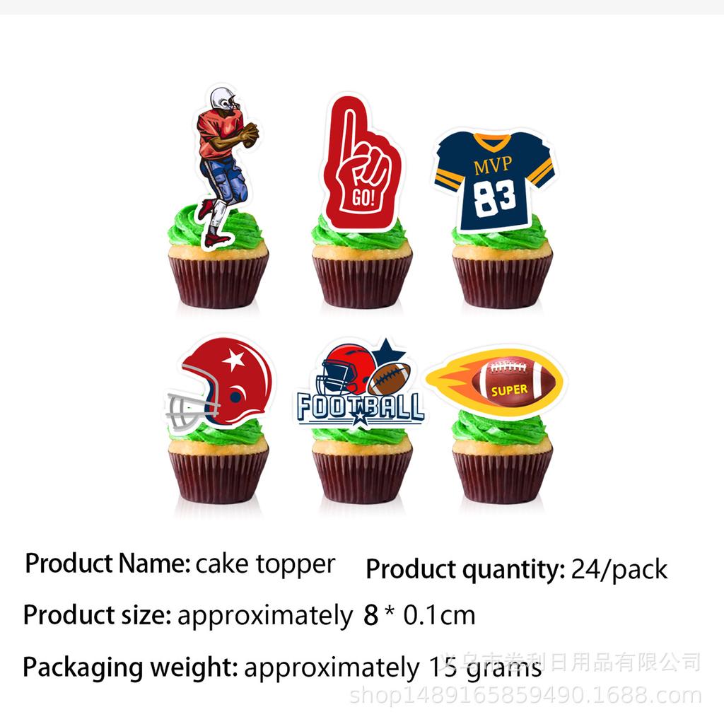 Rugby Jungen Sport Themenparty Besteck Pappteller Servietten Tischdecke Dekorative Arrangements Outdoor