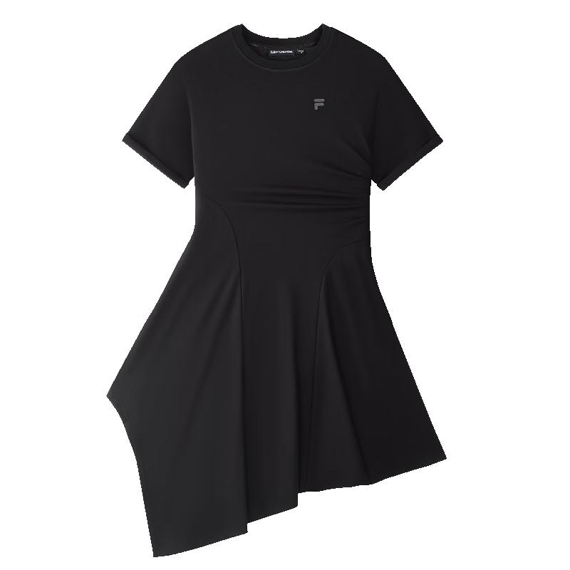 Женское вязаное платье-футболка FILA FUSION M чёрный