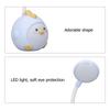 Cute LED Desk Lamp for Student 360 Degree Adjustment USB Charging Soft Light Table Lamp Night Lamp for Home Dorm