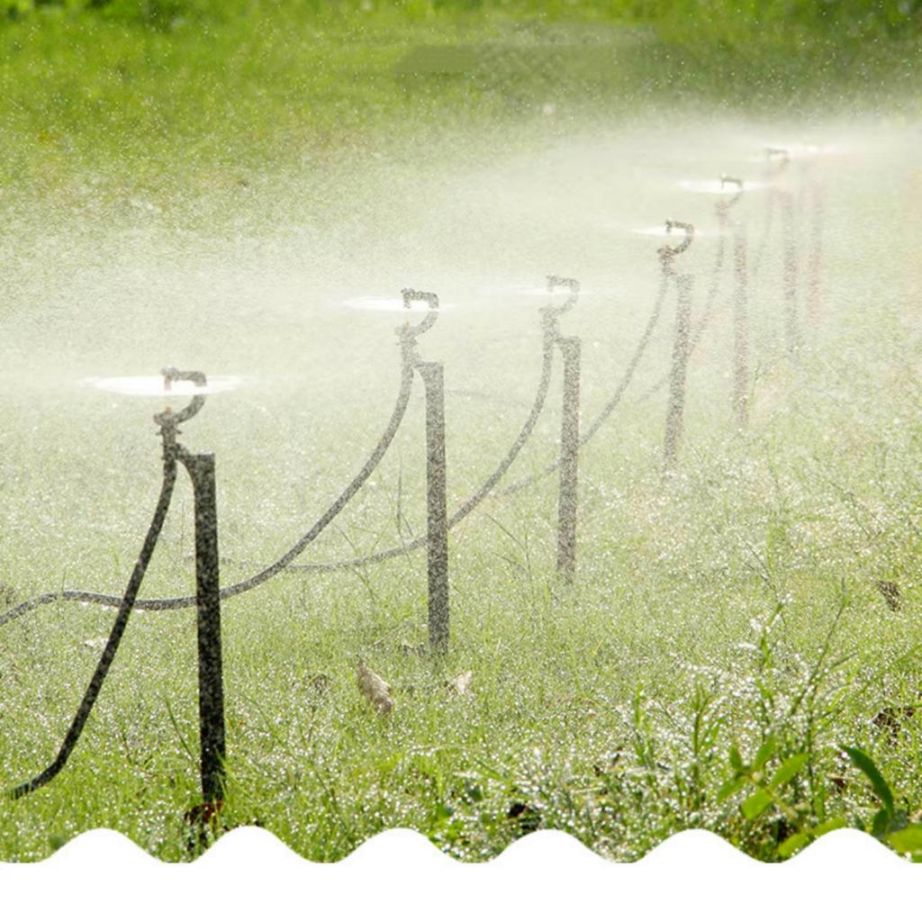 Length 30cm Spiked Spray Nozzle Bracket Rod 6mm Interface To 4/7mm Hose Barb Sprayer Head Holder Garden Irrigation Tool 5/50Pcs