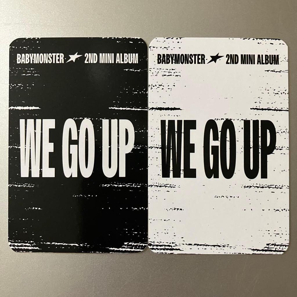[USED] BABYMONSTER WE GO UP Olive Young Offline Ahyun