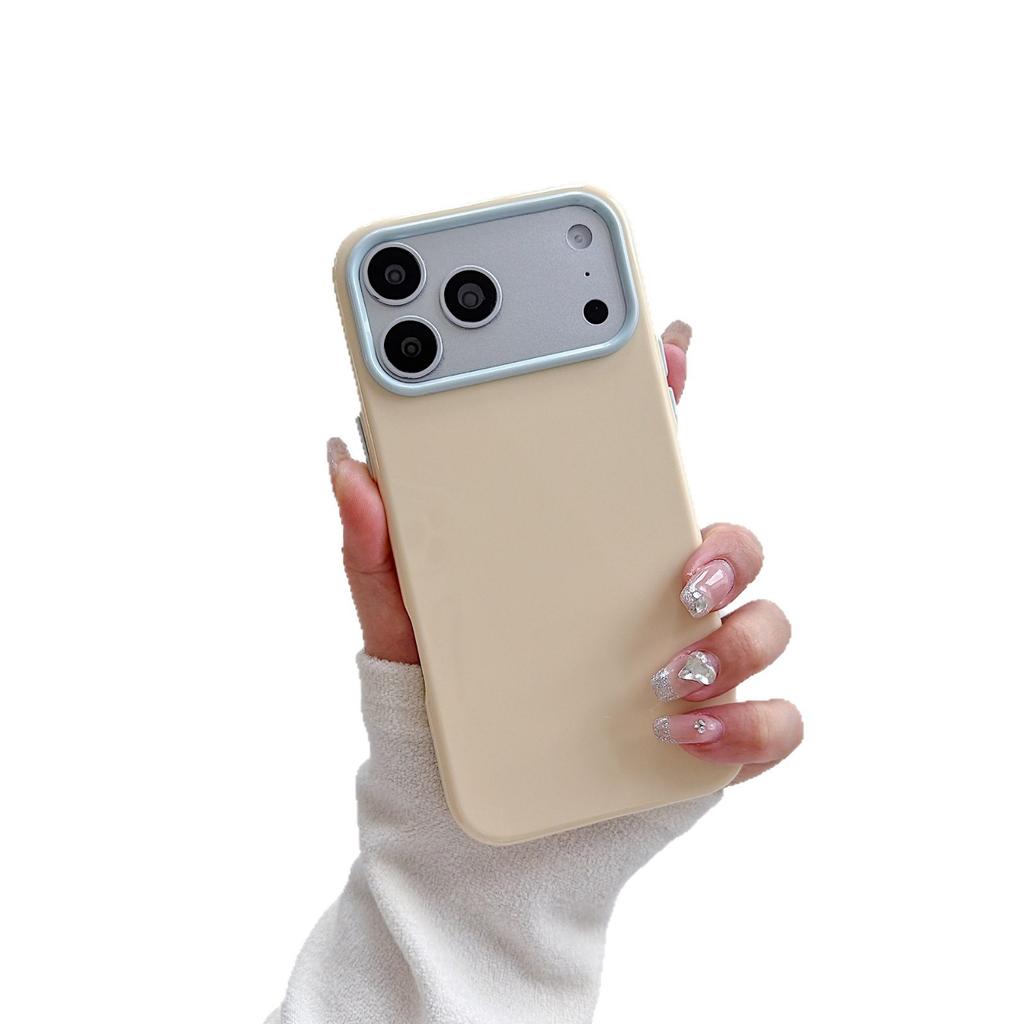 Dopamine Suitable iPhone17promax Anti-drop Mobile Phone Case Apple 16 Macaron Summer Simple Protective Case