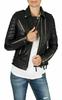 Women's Lambskin Leather Jacket Motorcycle Genuine Real Slim Fit Biker Jacket