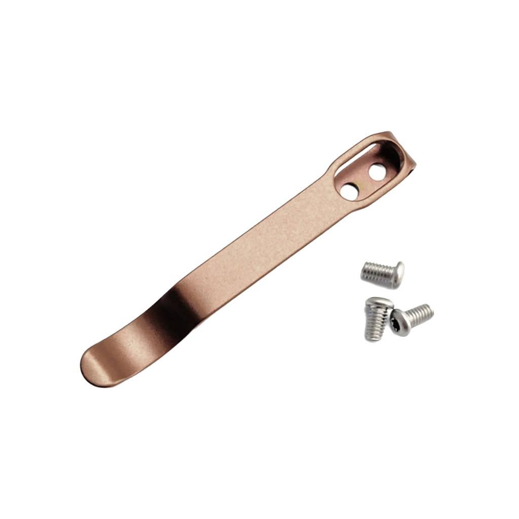 Werkzeugtaschenclip aus Edelstahl Rückklemme für handgefertigte Cutter-Sonderanfertigungen und Wartung Werkzeug zum Tragen in der Tasche