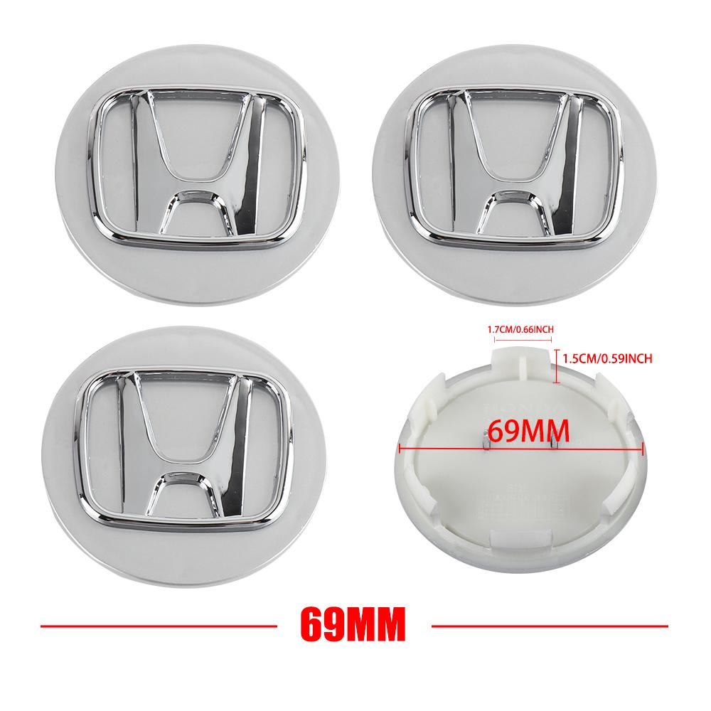 56/58/60/59mm Car Wheel Center Hub Caps Auto Accessories for Honda Type R Type S VTEC DOHC Modulo Vezel Legend Si RR Insight
