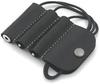 Bird Electronics DJ7BK (Reissue) Portable DJ Mixer Cable, Two 3.5mm Stereo Mini Plugs, Leather Case Included, Compatible with Digital Audio Players,