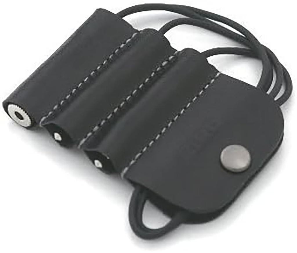 Bird Electronics DJ7BK Portable DJ Mixer Two Stereo Mini Leather Case Compatible with Digital Audio Black (Reissue) Cable, 3.5mm Plugs, Included,